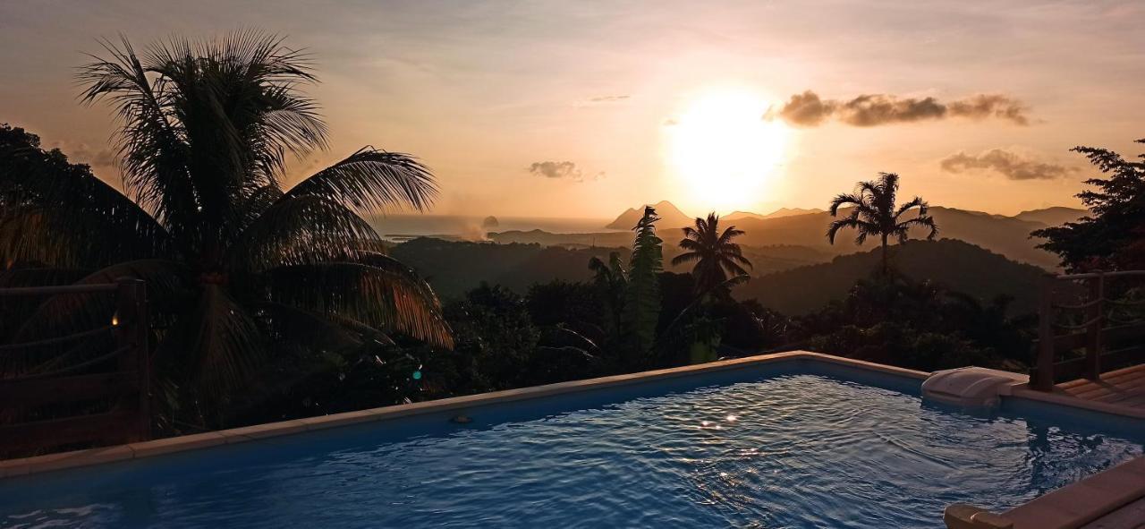 Villa Cosaroe 6-14 Pers Piscine Et Superbe Vue Mer Panoramique Riviere-Salee Eksteriør billede