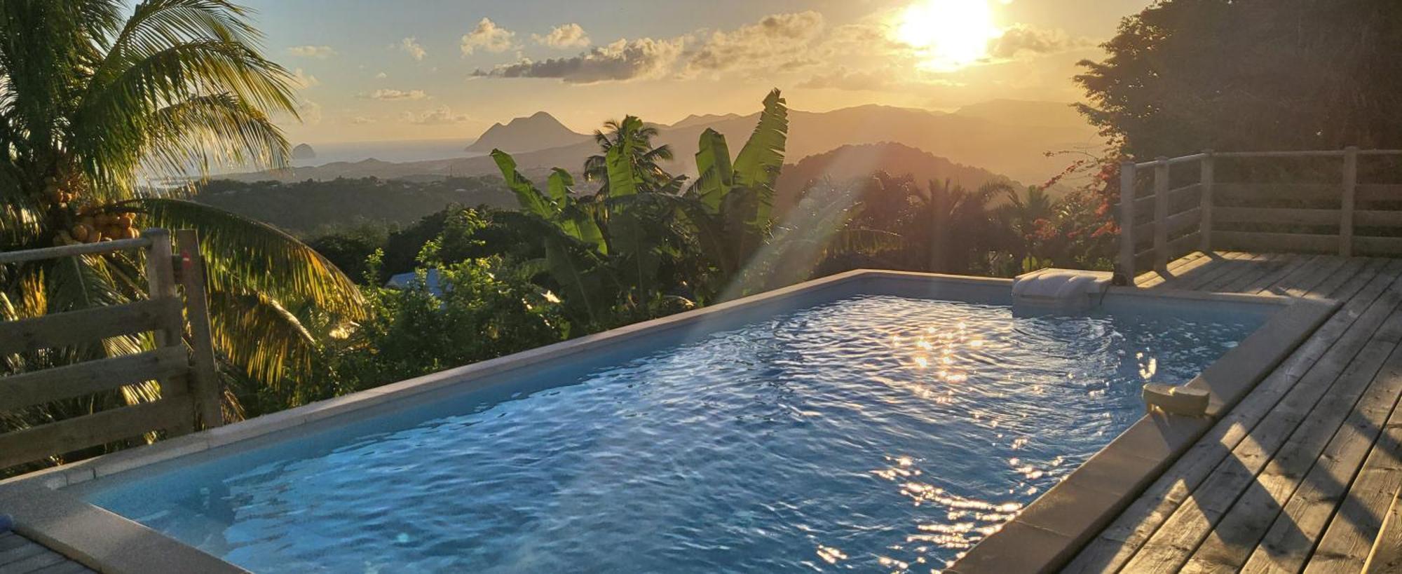 Villa Cosaroe 6-14 Pers Piscine Et Superbe Vue Mer Panoramique Riviere-Salee Eksteriør billede