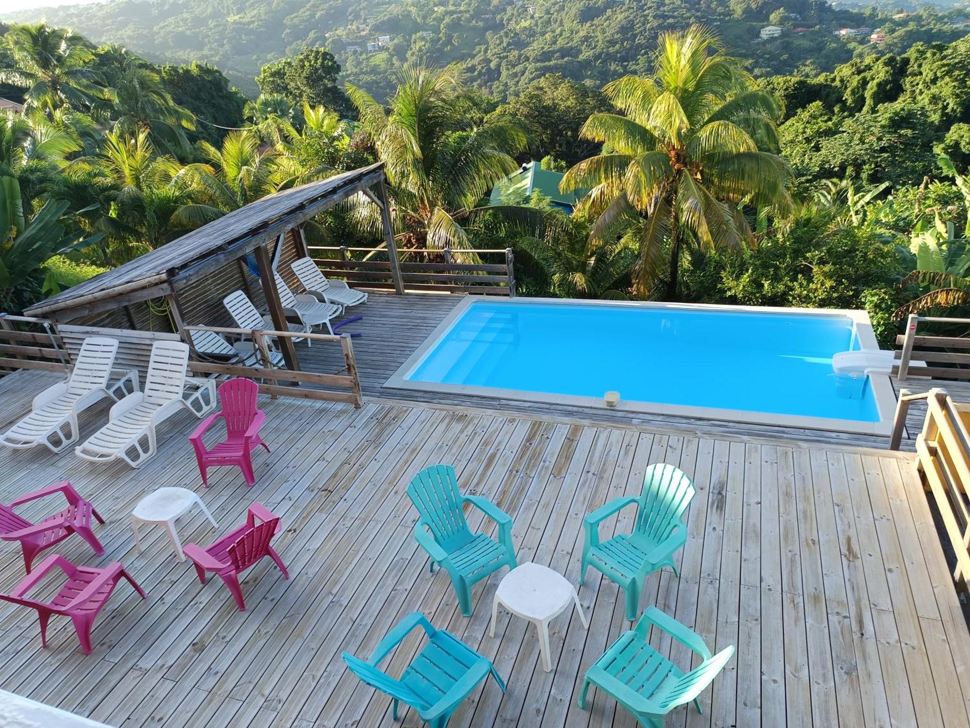 Villa Cosaroe 6-14 Pers Piscine Et Superbe Vue Mer Panoramique Riviere-Salee Eksteriør billede